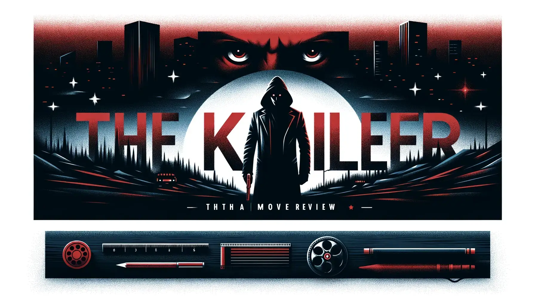 the killer movie review visual banner